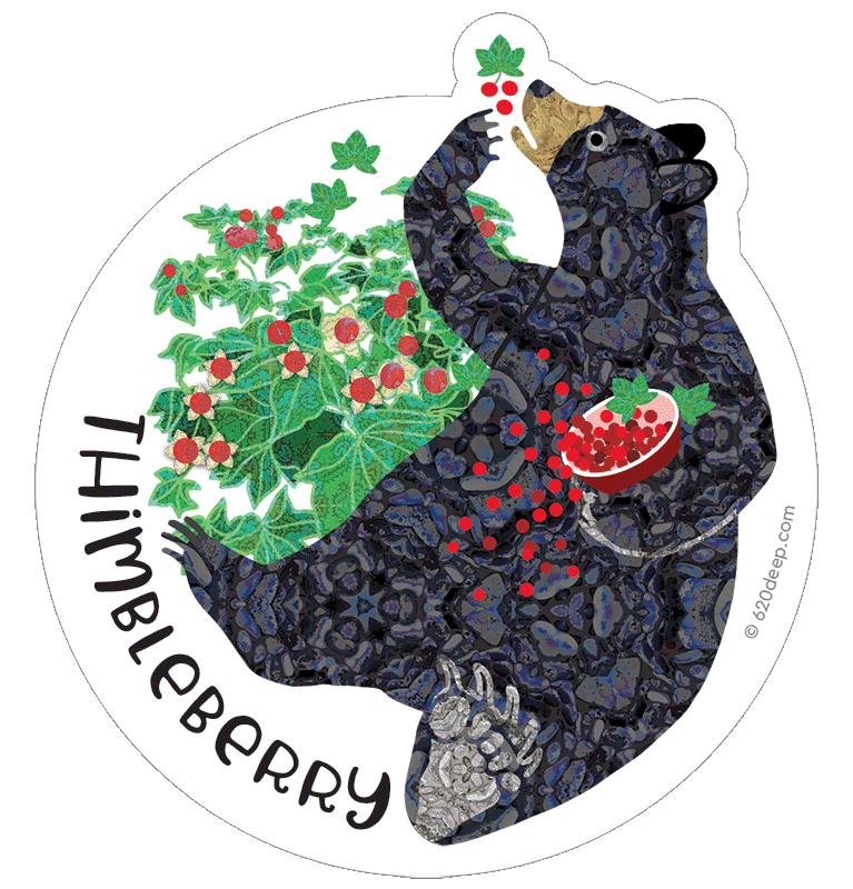 Thimblebeary Sticker