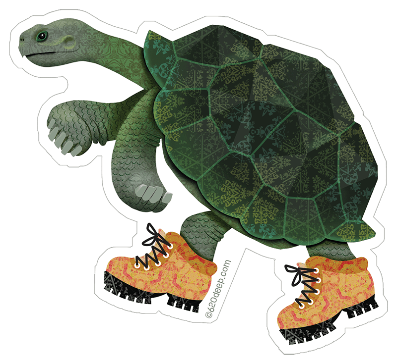 Galapagos Tortoise sticker