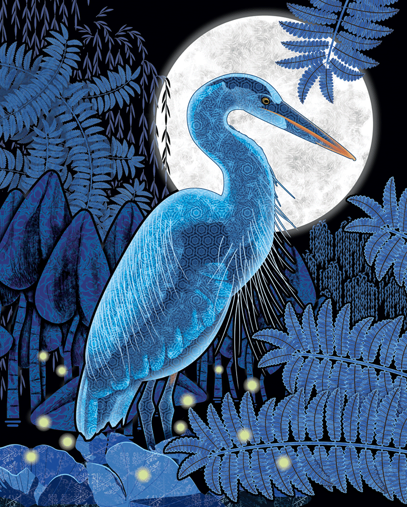 BlueandMoon Sandhill Cranes