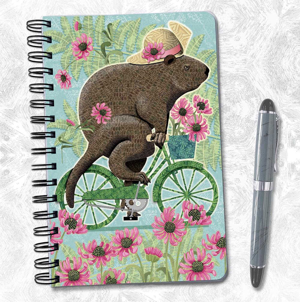Ground hog on a bike journal