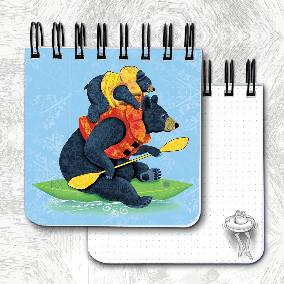 Kayak Bears Notebook