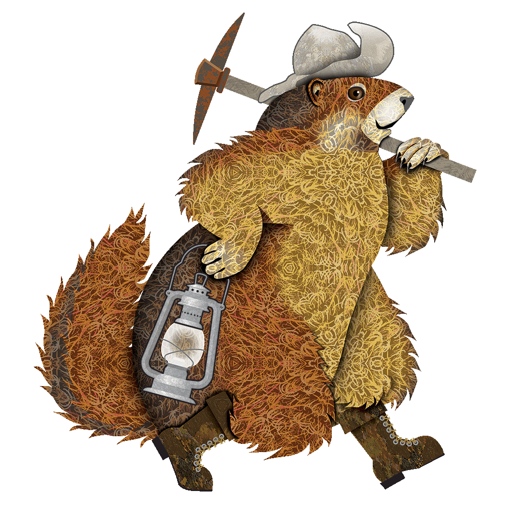 Off to work we go Marmot